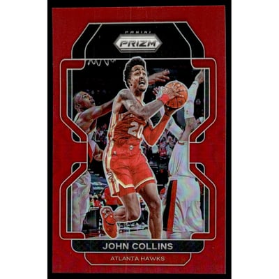 2021-22 Panini Prizm Prizms Red #49 John Collins