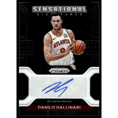 2021-22 Panini Prizm Sensational Signatures #44 Danilo Gallinari