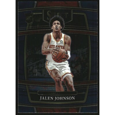 2021-22 Select Blue #17 Jalen Johnson
