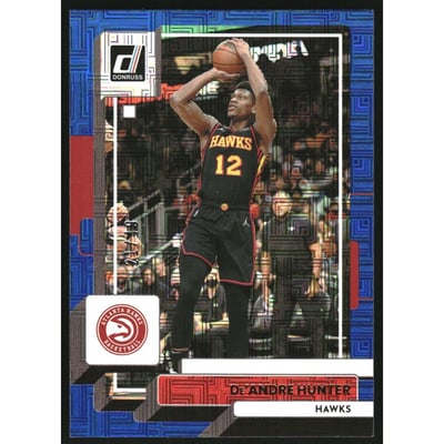 2022-23 Donruss Choice Blue #64 De'Andre Hunter