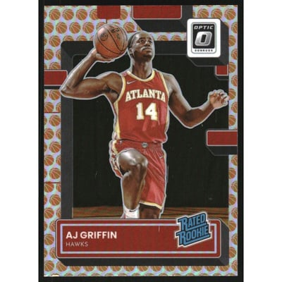 2022-23 Donruss Optic Basketballs Parallel #204 AJ Griffin RR