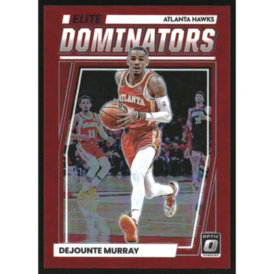 2022-23 Donruss Optic Elite Dominators Red #12 Dejounte Murray