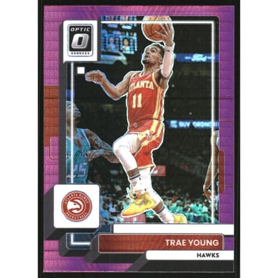 2022-23 Donruss Optic Hyper Pink #127 Trae Young