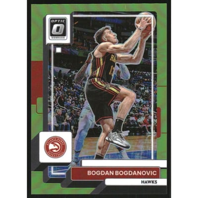 2022-23 Donruss Optic Lime Green #115 Bogdan Bogdanovic