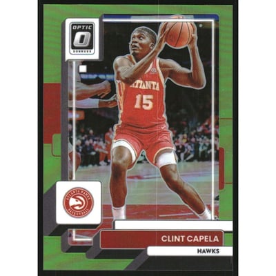2022-23 Donruss Optic Lime Green #154 Clint Capela