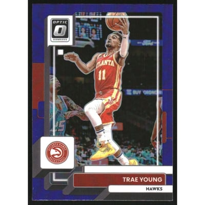 2022-23 Donruss Optic Purple #127 Trae Young