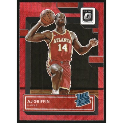 2022-23 Donruss Optic Red Wave #204 AJ Griffin RR