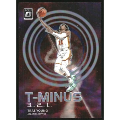 2022-23 Donruss Optic T-Minus 3...2...1... Holo #5 Trae Young