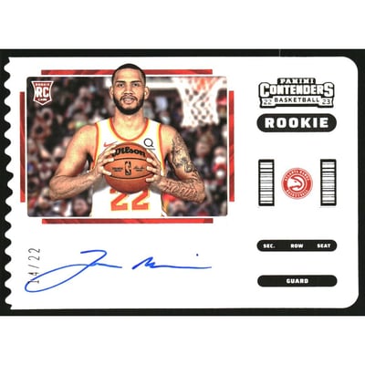 2022-23 Panini Contenders Variations Stub #108 Tyrese Martin/22