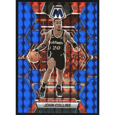 2022-23 Panini Mosaic Mosaic Blue #145 John Collins