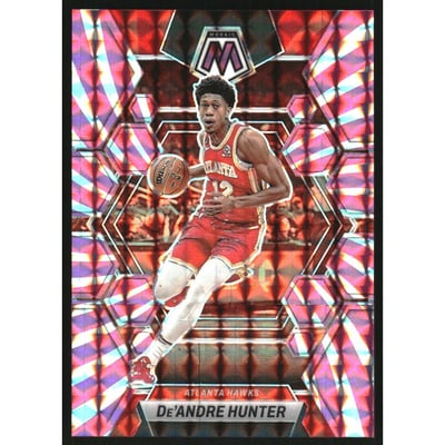2022-23 Panini Mosaic Mosaic Pink Swirl FOTL #192 De'Andre Hunter