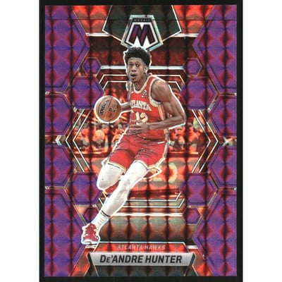 2022-23 Panini Mosaic Mosaic Purple #192 De'Andre Hunter