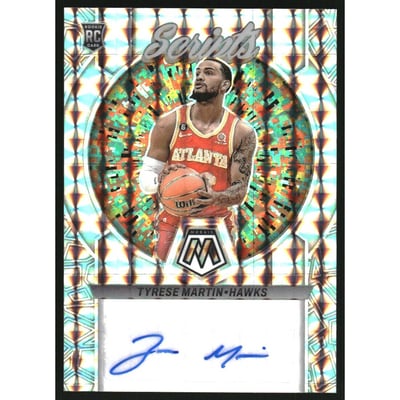 2022-23 Panini Mosaic Rookie Scripts #38 Tyrese Martin