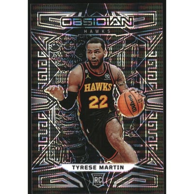 2022-23 Panini Obsidian Electric Etch Asia #159 Tyrese Martin