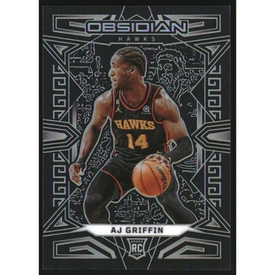 2022-23 Panini Obsidian #160 AJ Griffin