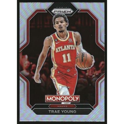 2022-23 Panini Prizm Monopoly All-Stars Silver #PS4 Trae Young