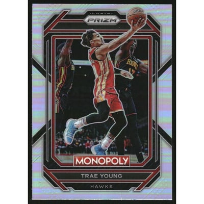 2022-23 Panini Prizm Monopoly Silver #1 Trae Young
