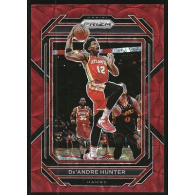 2022-23 Panini Prizm Prizms Choice Red #154 De'Andre Hunter