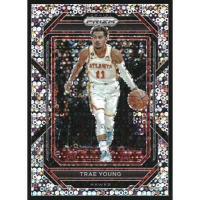 2022-23 Panini Prizm Prizms Fast Break #164 Trae Young