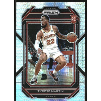 2022-23 Panini Prizm Prizms Hyper #241 Tyrese Martin