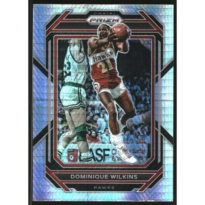 2022-23 Panini Prizm Prizms Hyper #279 Dominique Wilkins