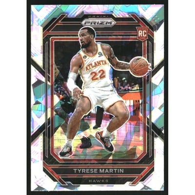 2022-23 Panini Prizm Prizms Ice #241 Tyrese Martin