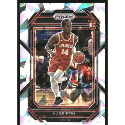 2022-23 Panini Prizm Prizms Ice #248 AJ Griffin