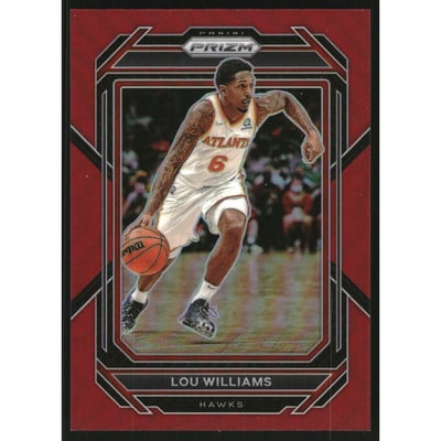 2022-23 Panini Prizm Prizms Red #157 Lou Williams