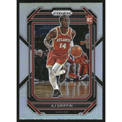 2022-23 Panini Prizm Prizms Silver #248 AJ Griffin
