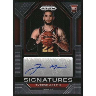 2022-23 Panini Prizm Rookie Signatures #46 Tyrese Martin