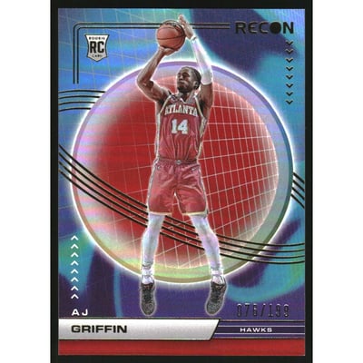 2022-23 Panini Recon Holo Red #211 AJ Griffin
