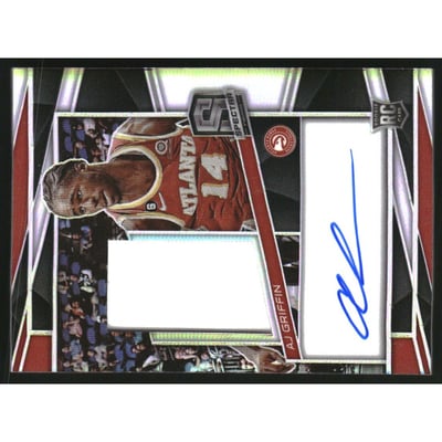 2022-23 Panini Spectra #202 AJ Griffin AU JSY/199