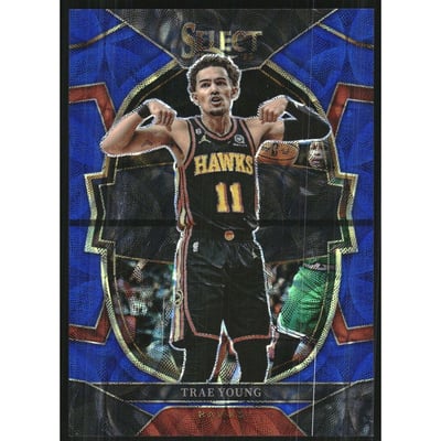 2022-23 Select Prizms Blue Scope #66 Trae Young