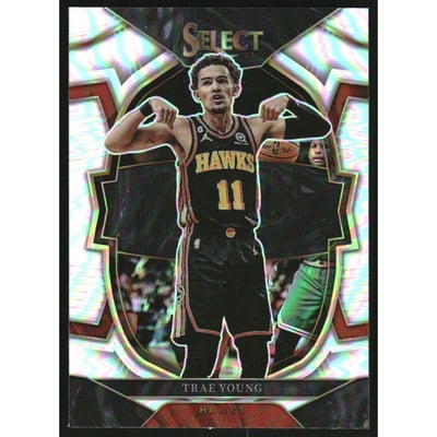 2022-23 Select Prizms Silver #66 Trae Young