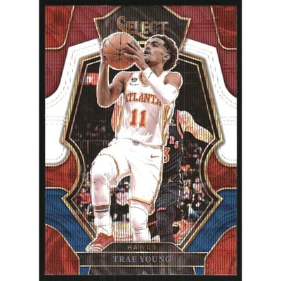 2022-23 Select Prizms Tri-Color #166 Trae Young