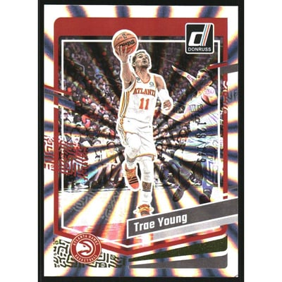 2023-24 Donruss Holo Laser #15 Trae Young