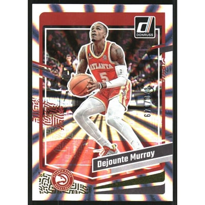 2023-24 Donruss Holo Laser #31 Dejounte Murray