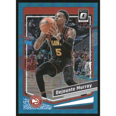 2023-24 Donruss Optic Aqua #14 Dejounte Murray