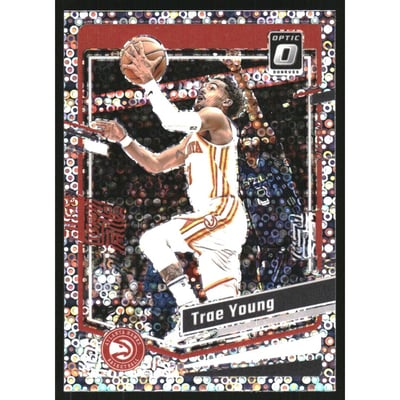2023-24 Donruss Optic Fast Break Holo #135 Trae Young