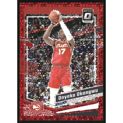 2023-24 Donruss Optic Fast Break Red #163 Onyeka Okongwu