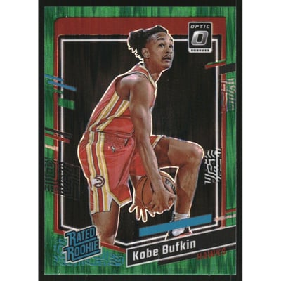 2023-24 Donruss Optic Green Shock #220 Kobe Bufkin RR