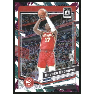 2023-24 Donruss Optic Jazz #163 Onyeka Okongwu