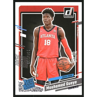 2023-24 Donruss Press Proof Purple #243 Mouhamed Gueye