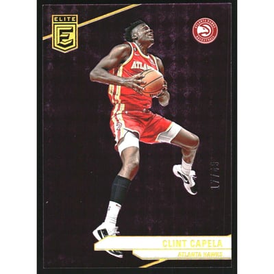 2023-24 Elite Purple #122 Clint Capela