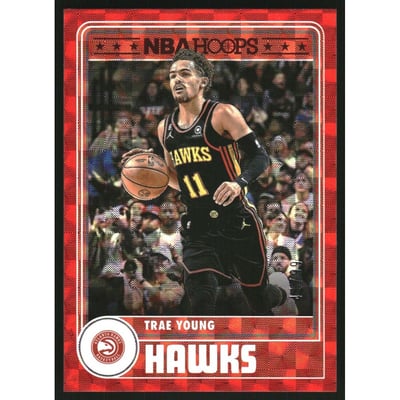 2023-24 Hoops Hyper Red #288 Trae Young