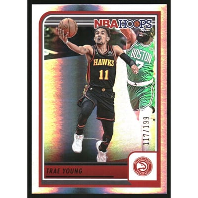 2023-24 Hoops Premium Box Set #117 Trae Young