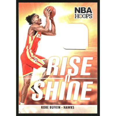 2023-24 Hoops Rise N Shine Memorabilia #17 Kobe Bufkin