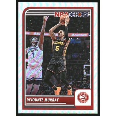 2023-24 Hoops Silver #141 Dejounte Murray