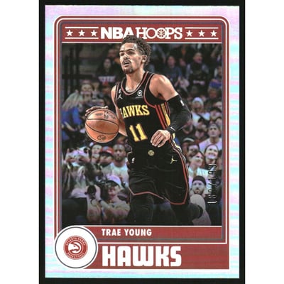 2023-24 Hoops Silver #288 Trae Young