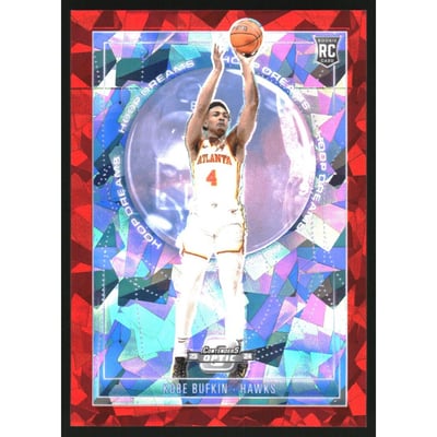 2023-24 Panini Contenders Optic Hoop Dreams Red Cracked Ice #24 Kobe Bufkin